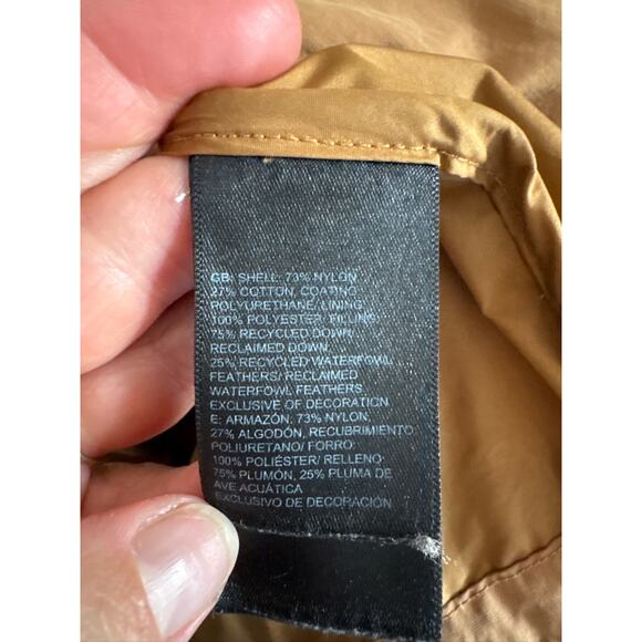 The North Face Sierra Water Repellant Down Parka 600 Series in Cedar, XS - Picture 6 of 9
